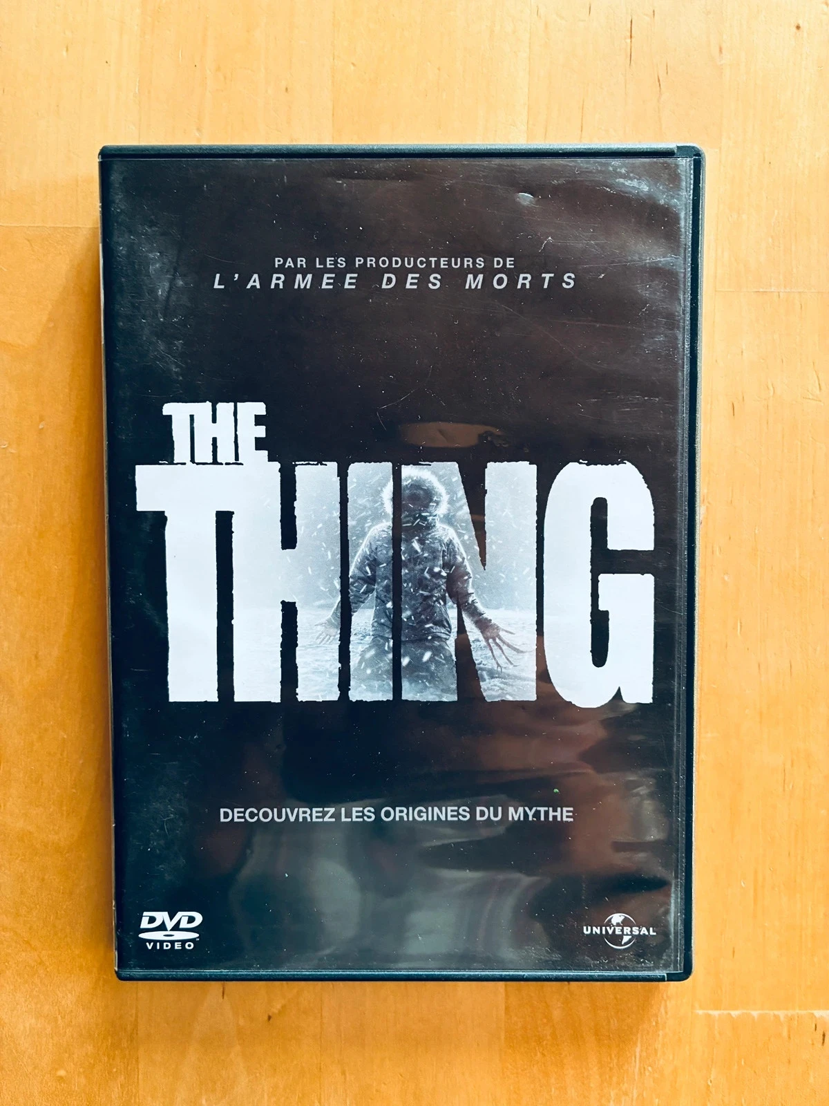 DVD The Thing prequel 2011.